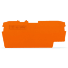 WAGO - Abschluss- und Zwischenplatte, 1mm dick, orange