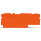 WAGO - Abschluss- und Zwischenplatte, 1mm dick, orange