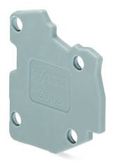 WAGO - Abschlussplatte, für modularen TOPJOB®S-Steckverbinder, 1,5mm dick, grau