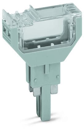 WAGO - Leerstecker, 10, 4mm breit, 4-polig, grau