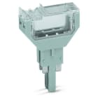 WAGO - Leerstecker, 10, 4mm breit, 4-polig, grau