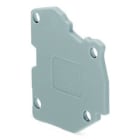 WAGO - Abschlussplatte, für modularen TOPJOB®S-Steckverbinder, 1,5mm dick, grau