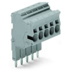 WAGO - Modularer TOPJOB®S-Steckverbinder, anreihbar, für Brückerschlitze, grau