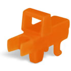 WAGO - Schaltsperre, zum Sichern des Trennschlittens, einrastbar, orange