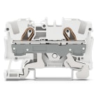 WAGO - 2-Leiter-Schirmleiterklemme, 6mm², für Anwendungen Ex e II geeignet, weiß