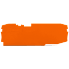 WAGO - Abschluss- und Zwischenplatte, 1mm dick, orange