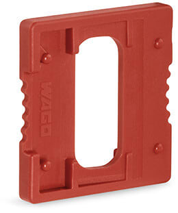 WAGO - Blindstecker für Basisklemme, rot