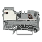 WAGO - 1-Leiter-Potentialausgleichsklemme, 6mm², Push-in CAGE CLAMP®, grau