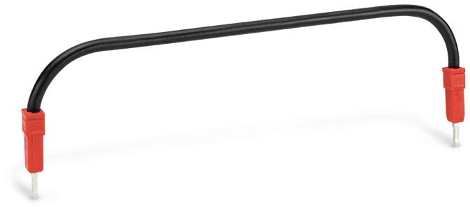 WAGO - Steckbarer Leitungsbrücker, 1,5mm², isoliert, schwarz