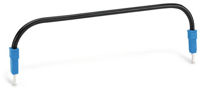 WAGO - Steckbarer Leitungsbrücker, isoliert, 110mm lang, schwarz