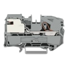 WAGO - 1-Leiter-Potentialausgleichsklemme, 16mm², Push-in CAGE CLAMP®, grau