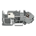 WAGO - 1-Leiter-Potentialausgleichsklemme, 16mm², Push-in CAGE CLAMP®, grau