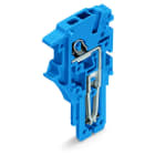 WAGO - 1-Leiter-Federleisten-Endmodul, Push-in CAGE CLAMP®, 1,5mm², blau