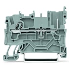 WAGO - 1-Leiter/1-Pin-Basisklemme, 2,5mm², für Anwendungen Ex nA geeignet, grau