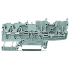 WAGO - 2-Leiter/2-Pin-Basisklemme, 2,5mm², für Anwendungen Ex nA geeignet, grau
