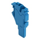 WAGO - 1-Leiter-Federleisten-Anfangsmodul, Push-in CAGE CLAMP®, 4mm², blau