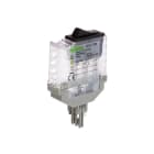WAGO - Schaltermodul, mit Wechseltaster, Schaltspannung AC250V, transluzent