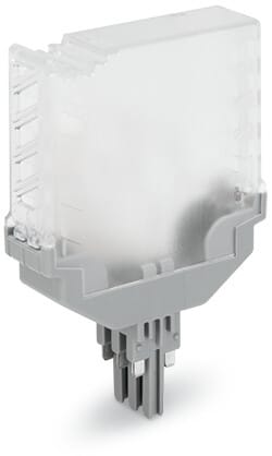 WAGO - Leerstecker, 6-polig, Gehäusefarbe transparent