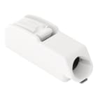 WAGO - SMD-Leiterplattenklemme, Drücker, 0,75mm², weiß