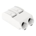 WAGO - SMD-Leiterplattenklemme,Drücker,0,75 mm²,weiß