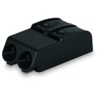 WAGO - SMD-Leiterplattenklemme, Drücker, 0,75mm², schwarz