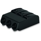 WAGO - SMD-Leiterplattenklemme, Drücker, 0,75mm², schwarz