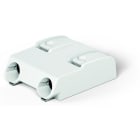 WAGO - SMD-Leiterplattenklemme, Drücker, 0,75mm², weiß