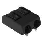 WAGO - THR-Leiterplattenklemme, Drücker, 1,5mm², schwarz