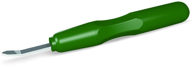 WAGO - Betätigungswerkzeug, aus Isolierwerkstoff, grün