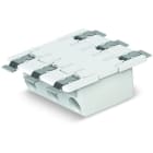 WAGO - SMD-Through-Board-Leiterplattenklemme, 0,75mm², Rastermaß 6,5mm, weiß