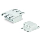 WAGO - SMD-Through-Board-Leiterplattenklemme, 0,75mm², Rastermaß 6,5mm, weiß