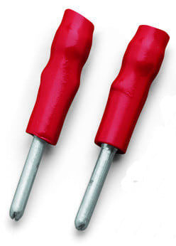 WAGO - Prüfbuchse, isoliert, Ø 2mm, rot
