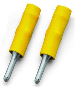 WAGO - Prüfbuchse, isoliert, Ø 2, 3mm, gelb