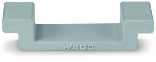 WAGO - Kantenschutz, für TS 35 (7,5mm hoch), grau