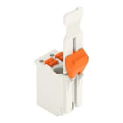 WAGO - 1-Leiter-Federleiste, Drücker, Push-in CAGE CLAMP®, lichtgrau