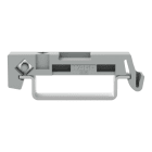 WAGO - Montageadapter, als Endklammer verwendbar, 6,5mm breit, grau