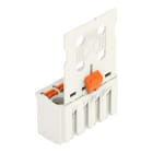 WAGO - 1-Leiter-Federleiste, Drücker, Push-in CAGE CLAMP®, lichtgrau