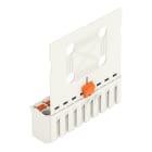 WAGO - 1-Leiter-Federleiste, Drücker, Push-in CAGE CLAMP®, lichtgrau
