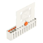 WAGO - 1-Leiter-Federleiste, Drücker, Push-in CAGE CLAMP®, lichtgrau