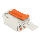 WAGO - 1-Leiter-Stiftleiste, Push-in CAGE CLAMP®, 2,5mm², lichtgrau