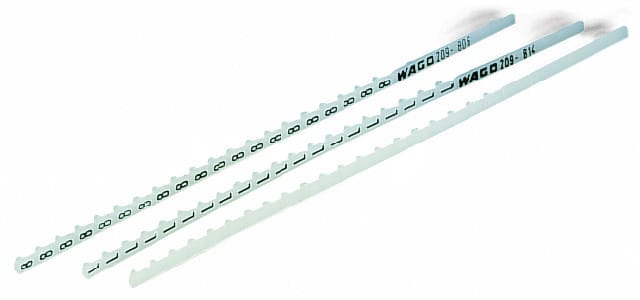 WAGO - Beschriftungsstrang, bedruckt, K, weiß