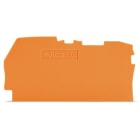 WAGO - Abschluss- und Zwischenplatte, 0,8mm dick, orange