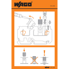 WAGO - Handhabungsaufkleber, für Trennklemmen, Serie 280