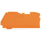 WAGO - Abschluss- und Zwischenplatte, 1mm dick, orange
