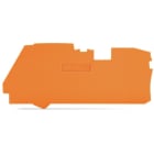 WAGO - Abschluss- und Zwischenplatte, 1mm dick, orange