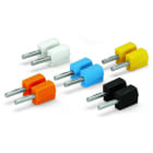 WAGO - Bananenstecker, für Buchsendurchmesser 4mm, farbig sortiert, orange