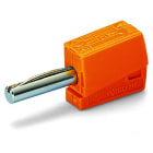 WAGO - Bananenstecker, für Buchsendurchmesser 4mm, orange