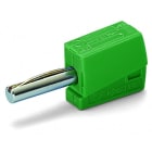WAGO - Bananenstecker, für Buchsendurchmesser 4mm, grün