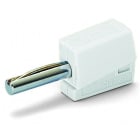 WAGO - Bananenstecker, für Buchsendurchmesser 4mm, weiß