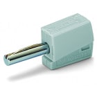 WAGO - Bananenstecker, für Buchsendurchmesser 4mm, grau